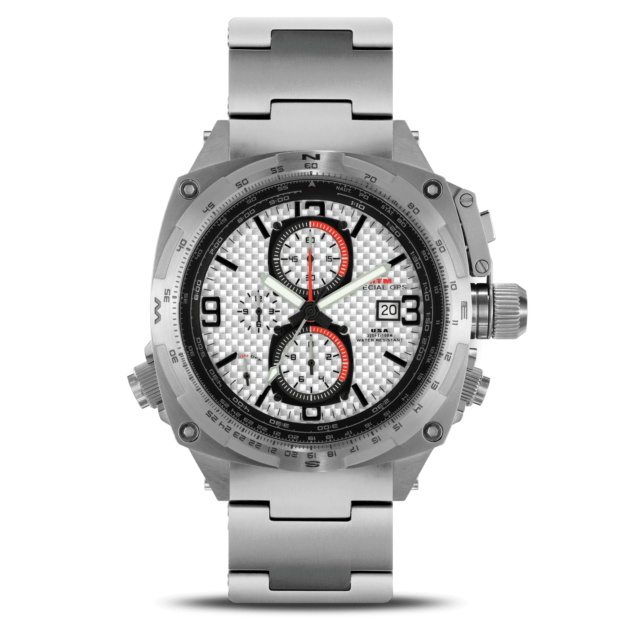 Silver Cobra 44mm